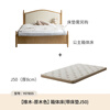 Genji Muyu solid wood children's bed girl princess bed boy bedroom storage bed simple box bed 1.35+ pad