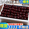 Spot Meizao cherry large cherry fresh Chilean imported cherry fruit seasonal gift box for pregnant women 1500g (net weight) large fruit J26-28mm