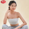 LangSha strapless underwear for women with transparent shoulder straps, junior high school students and high school students, anti-exposure, traceless tube top, small chest, thin style, white, 1 pair of transparent shoulder straps, no buckle on the back, S size 70-85 catties