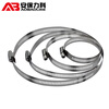 Security LeCroy Monitoring crossbar bracket cement column telephone pole waterproof box 304 stainless steel hoop strip steel ring tie thickened clamp throat hoop diameter 50cm