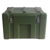 Rotational molding box, precision instrument equipment box, field equipment, material tool box, storage box, work box, transport box (600*500*400MM) military green