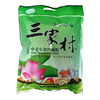 Sanjiacun Hangzhou specialty Sanjiacun lotus root starch soup nutritious osmanthus and lotus seeds genuine West Lake lotus root starch breakfast sachet 400g Osmanthus and lotus seed flavor 400g*4 bags (40 sachets in total)