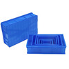 Rectangular turnover box plastic storage box thickened parts box material box plastic box tool box 03 new box 230*175*75mm (thickened)