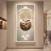 Mopai (Mopai) entrance hall decorative painting light luxury and high-end sense with LED light painting entrance corridor aisle hanging painting background wall painting Jiayouwanfu 80*160cm (LED light painting/remote charger type)