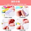 Haiyi Duo wishing bottle with capsule love letter small note wish bottle diy handmade love words drifting jar holiday birthday gift transparent capsule about 100 + wishing bottle