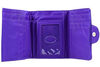 Big SkinnySkinny Women's Slim Wallet Purple One Size