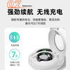 NUIBC black technology non-invasive blood sugar smart ring Ring measures blood lipids, uric acid, blood pressure, heart rate, sleep blood oxygen, body temperature, health monitoring ring, sports, Huawei, Samsung, Xiaomi, universal, gold, blood sugar, blood lipids, uric acid, body temperature, 10 finger circumference/circumference 65mm