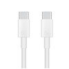 Huawei 6A data cable charging cable USBType-C to USBType-C cable length 1.8m high quality original cable core white 6A dual type-C port 1.8m