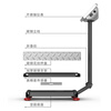 RONGCHENG 100kg electronic scale commercial platform scale household small high-precision 150 price weighing electronic scale 300kg extra thick 40*50 black characters enlarged table 1.5