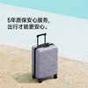 Bremen Luggage JD.com Cooperation Trolley Suitcase Boarding Case Password Leather Case Gray 26-inch Plus
