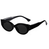 Jennie's same style sunglasses for women retro hottie cat-eye small frame gm glasses polarized anti-UV sunglasses small face gw001-smart black high-definition anti-UV