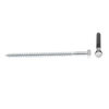 Prime-Line hexagonal delay screws for woodworking galvanized steel 0.95*15cm heavy duty 15 pcs