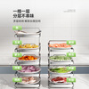 Shuaishi kitchen food preparation rack foldable pot rack side dish multi-layer storage rack stainless steel food preparation storage rack