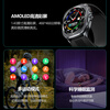 Huamidu Medical Recommendation Air Pump Blood Pressure Watch Blood Sugar and Lipid Monitoring All-in-One Health Watch Heart Rate Blood Oxygen Sports Watch ECG Bluetooth Call NFC Bracelet Air Pump + Air Bag Blood Pressure Monitoring Blue Blood Sugar Uric Acid