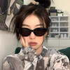 Jennie's same style sunglasses for women retro hottie cat-eye small frame gm glasses polarized anti-UV sunglasses small face gw001-smart black high-definition anti-UV