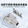 EXSN 304 stainless steel pneumatic quick connector trachea Y-type tee butt quick-in connector PY4 6 8 10 12 14 16 PY-6