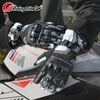 RidingTribe riding motorcycle gloves are velvet thickened and warm in winter, carbon fiber, touch screen for men and women, anti-slip for riders in all seasons in summer.