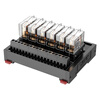 Omron optocoupler isolation relay module 3.3V24 microcontroller PLC signal amplification board 8-way 16-way module YKM-1Z-G-16-way trigger voltage 12-24V coil