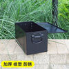 Shantou Lincun Hardware Toolbox Storage Box Empty Box Metal Multifunctional Auto Repair Large Iron Sheet Household Car Empty Thickened Large Handle No. 3