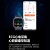 Huamidu Medical Recommendation Air Pump Blood Pressure Watch Blood Sugar and Lipid Monitoring All-in-One Health Watch Heart Rate Blood Oxygen Sports Watch ECG Bluetooth Call NFC Bracelet Air Pump + Air Bag Blood Pressure Monitoring Blue Blood Sugar Uric Acid