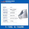 1-18G horn antenna ultra-wideband double ridge four ridges EMC electromagnetic compatibility EMI microwave anechoic chamber test KAKUCXK band high gain antenna 1-18G 0m