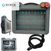 Touch screen installation box 7-inch Weilun 10 display control Xinjie Mitsubishi human-machine interface handheld control box Kunlun shell 2 holes 22 10 inches 260*202
