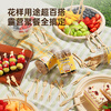 Cui Dahuang Fruit Fork Disposable Fork Thickened Bamboo Cake Dessert Fork Smooth and Burr-Free 50 Count