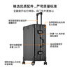 Uniamog German brand all-aluminum magnesium alloy boarding case suitcase aluminum frame trolley case metal suitcase password leather case parrot green - collector's model trolley thickened wheel reinforcement 26 inches / need to be checked - upgraded and thickened for strong pressure resistance