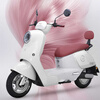 AIMA Electric Vehicle 72V Loves Graphene Electric Motorcycle Long Battery Life Girls Adults Popular Smart APP Battery Car Love-Yuhuabai 72V21 Graphene