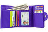 Big SkinnySkinny Women's Slim Wallet Purple One Size