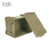 Goluoge Xinjun green turnover box plastic storage box storage and storage transport box 44*33*25cm