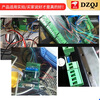 KF2EDG 3.81mm plug-in pcb terminal block bent straight pin + socket 2p3P4P5P6P7P10P12P 7P plug (2 pieces)