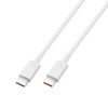 Huawei 6A data cable charging cable USBType-C to USBType-C cable length 1.8m high quality original cable core white 6A dual type-C port 1.8m