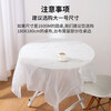 Thickened disposable tablecloth waterproof and oil-proof plastic wedding New Year banquet hotel table outing outdoor picnic tablecloth 1.8m*1.8m 10 sheets/bag white