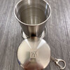 Zwilling (ZWILLING) German stainless steel telescopic cup portable folding cup wine glass portable folding water cup camping water handle one 1ml 150ml folding cup