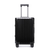 Walker Shop Luggage 2026 New Boarding Trolley Case Aluminum-Magnesium Alloy Multifunctional Business Travel Suitcase Mysterious Black Upgraded Thickened Aluminum Frame 24-inch Check-in Box/All Aluminum-Magnesium Alloy