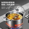 Kornbach pot set 304 stainless steel honeycomb non-stick wok pan frying pan soup pot gift box gift corporate gift wok + frying pan + soup pot 304 stainless steel