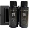 Travel size sample of Isana Black Hydration Series Care Set (shampoo 50ml + conditioner 50ml)