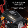 Shigu micro-tiller is powered by gasoline rotary tiller, small land trencher, scarifier, plowing and weeding, multi-purpose Zongshen 150 complete set of accessories