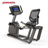 JOHNSON exercise bike R30 high-end home electromagnetic control backrest horizontal dynamic bicycle aerobic exercise training equipment XR-button screen