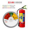 Zhe'an Guangxiao 4kg heptafluoropropane portable fire extinguisher 4kg gas fire extinguishing equipment MJZ/4