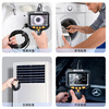 Car security endoscope, special high-definition camera for car sewer pipe repair, industrial waterproof probe, handheld visual detection