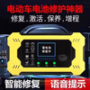 Electric vehicle battery repair tool, fully automatic voltage stabilizing pulse activation tool to extend battery life and extend range, 2025 new model, automatic power off when fully charged