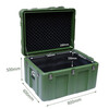 Yuzhao rotational molding box outdoor vehicle storage tool equipment equipment storage box earthquake rescue combat readiness material box equipment box length 600*width 500*height 500mm empty box