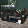 Guiyan Gas Natural Gas Hidden Induction Cooker Heating Table Electric Warming Table Coffee Table Fire Table Stove Electric Heater Energy-saving Home Furniture Heater Lift Yanyun White 1.6 Meter Gas Electric Fierce Double Burner Mobile Caster Zipper Table Cover