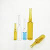 Schleiden 1ml/2ml/5ml/10ml/20ml glass ampoule bottle, flexible neck ampoule bottle, injection bottle, 2ml brown/100 pieces