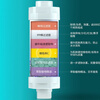 Muji h201 household bath filter shower water purification filter essential oil shower water filter universal filter element smart jasmine fragrance (water purification and chlorine removal)