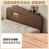 Heinekens solid wood children's bed car cartoon style boy's bed 1.5 2 meters golden red sandalwood single bed black walnut color bed + 10CM3D silk coconut palm mattress 1200mm*1900mm