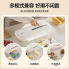 Bear Vacuum Sealing Machine Wet and Dry Food Preservation Vacuum Sealing Machine Commercial Point-Action Large Suction Automatic Compression Plastic Sealing Vacuum Packaging Machine Small