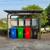 Wen Yijia manufacturer outdoor garbage kiosk community four-class garbage kiosk community garbage collection station classification room 1
